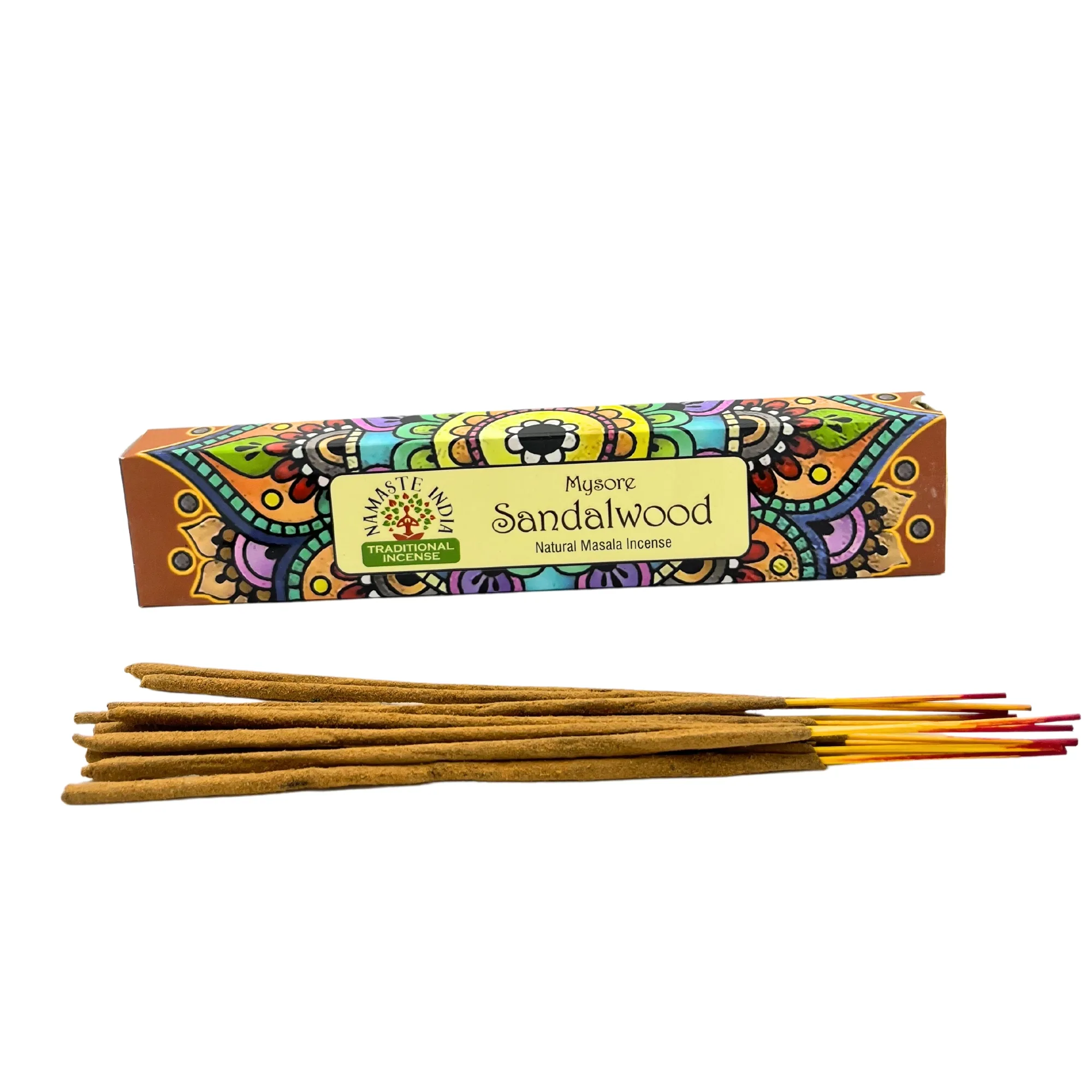 Natūralūs Mandala smilkalai – sandalwood - Image 2