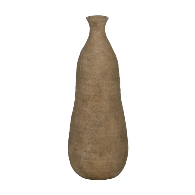 Keramikinė vaza smėlio spalvos 68 cm