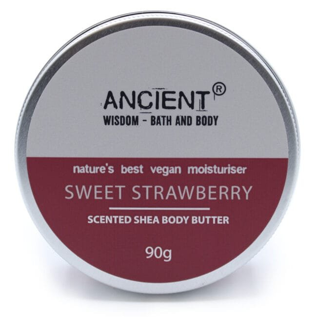  Kūno Shea (sviestmedis) Sviestas 90g - saldžios braškės - Image 2
