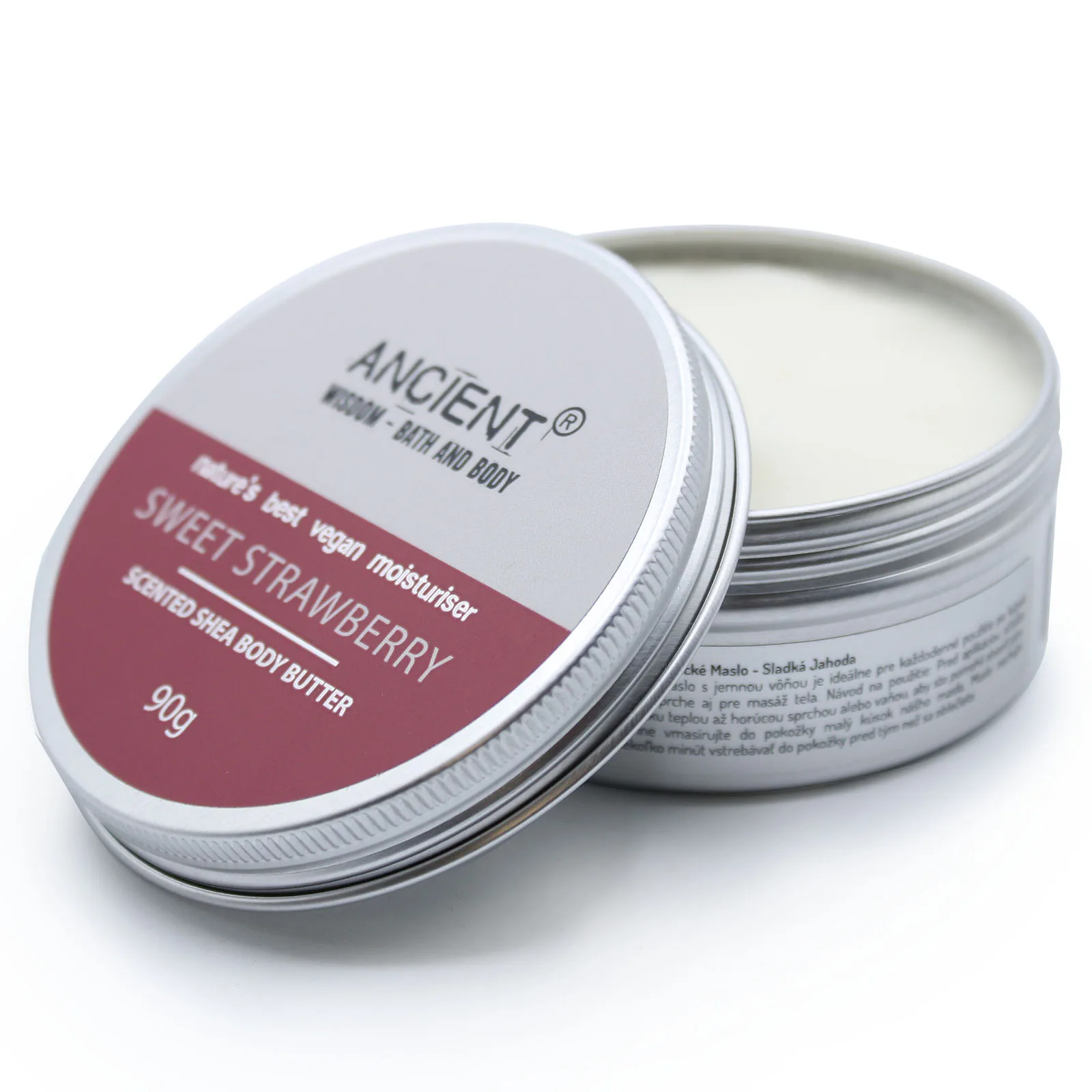  Kūno Shea (sviestmedis) Sviestas 90g - saldžios braškės