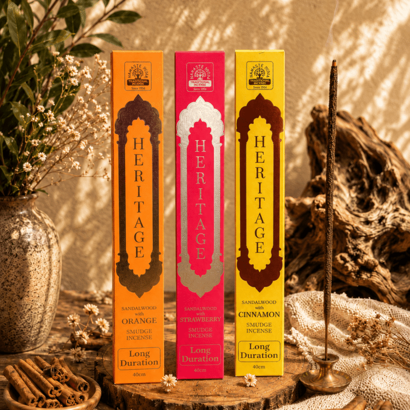 Ilgų smilkalų rinkinys „Heritage“ – 3 aromatai