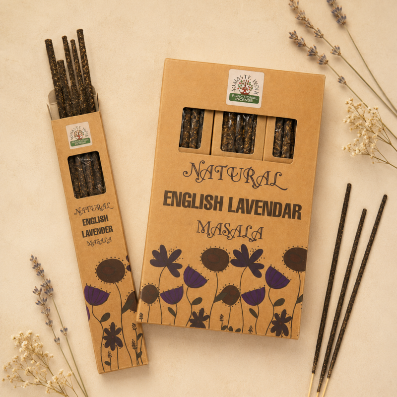 Levandų masala smilkalai „Natural“