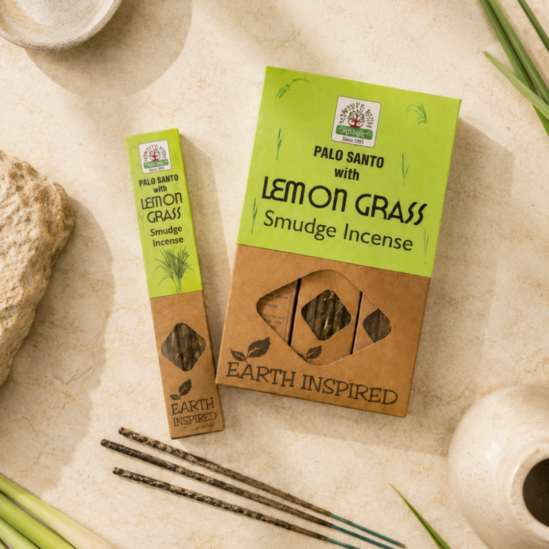 Palo Santo smilkalai su citrinžolėmis