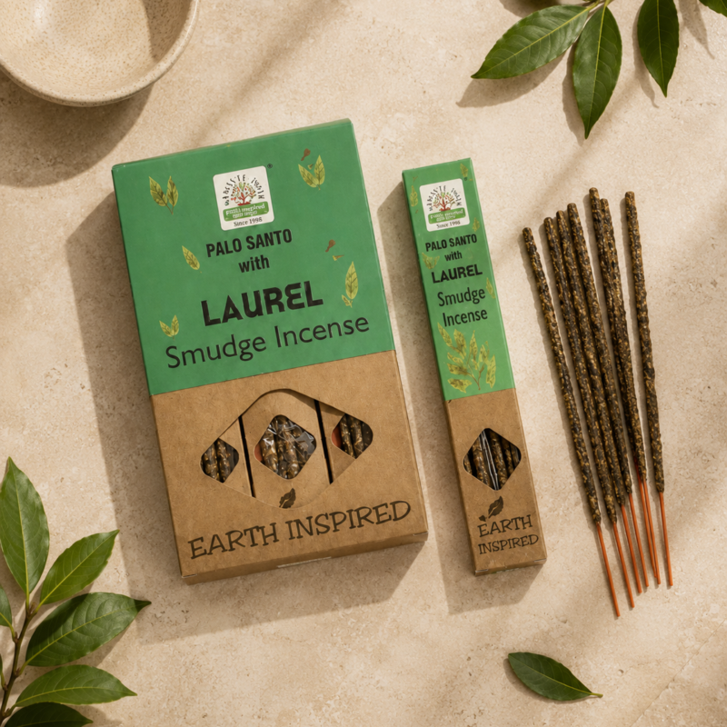 Palo Santo smilkalai su laurais