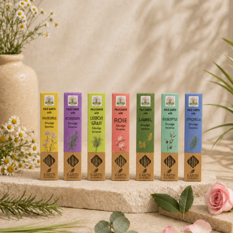 „Earth Inspired“ Palo Santo smilkalų rinkinys